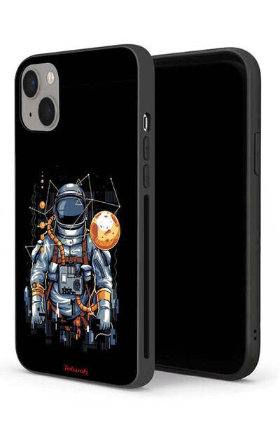 Tolwak جراب حماية لجهاز Apple iPhone 13 بتصميم رائد فضاء تجريدي