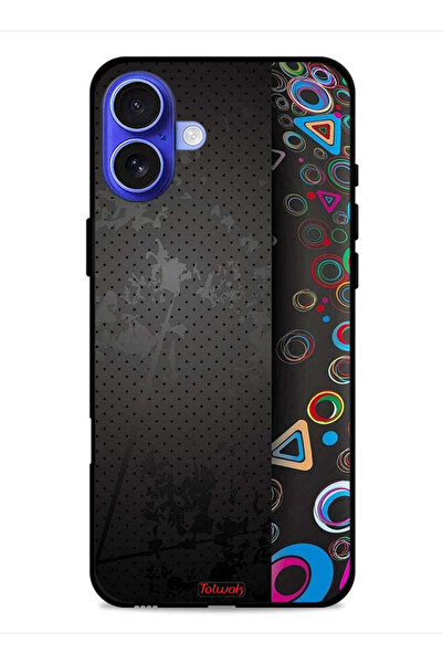 Tolwak غطاء حماية بنمط لهاتف Apple iPhone 16 Plus