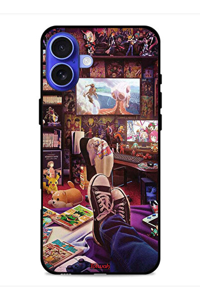Tolwak غطاء حماية لجهاز Apple iPhone 16 من Comic Zone