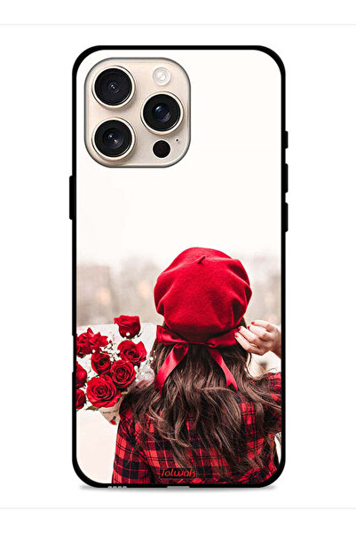Tolwak غطاء حماية لجهاز Apple iPhone 16 Pro Max يحمل زهورًا