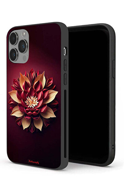 Tolwak جراب حماية لجهاز Apple iPhone 14 Pro Max بتصميم زهور تجريدية