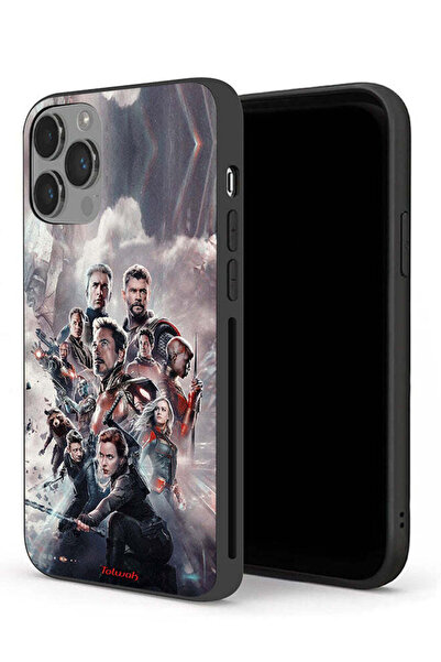 Tolwak غطاء حماية لجهاز Apple iPhone 14 Pro Max Avengers