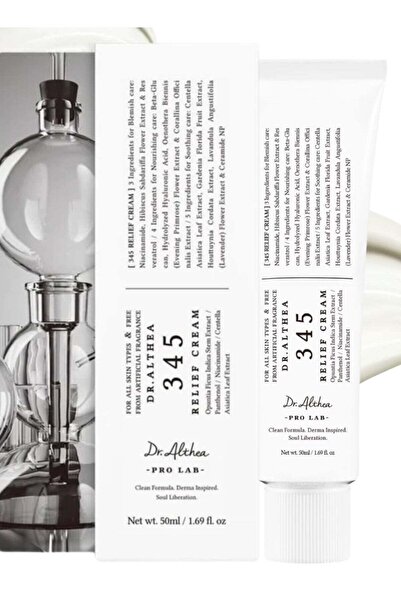 Dr. Althea كريم 345 ريليف - كريم مهدئ ومرطب للوجه، 50 مل - مرطب مهدئ للبشرة