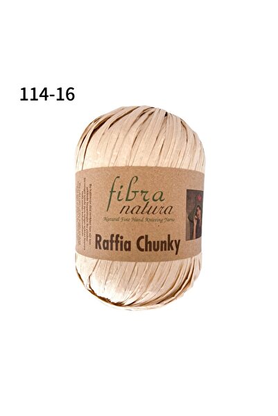 Fibra Natura FİBRA NATURA RAFFİA CHUNKY Rafya El Örgü Ipliği