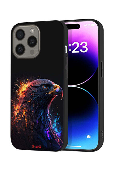 Tolwak غطاء حماية لجهاز Apple iPhone 15 Pro Max بتصميم فن النسر