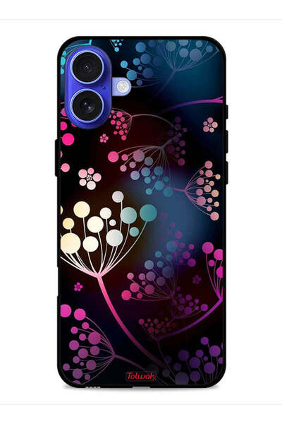 Tolwak غطاء حماية بنمط لهاتف Apple iPhone 16