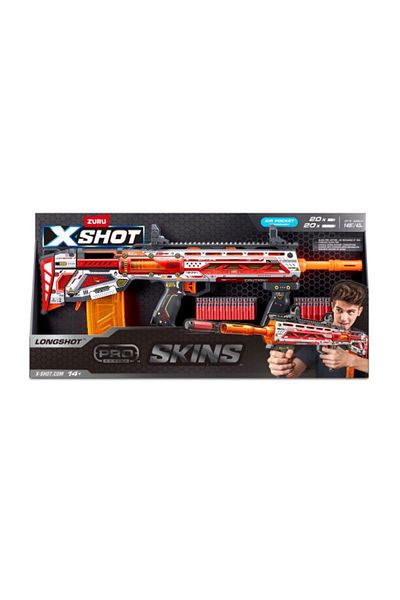 X-Shot X-Shot Pro Skins Longshot Foam Bullet Blaster