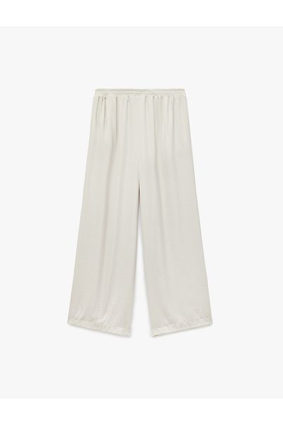 Koton Oversize Pocket Detailed Elastic Waist Trousers