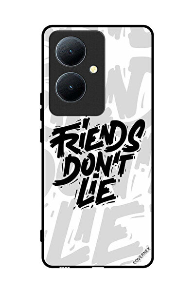 Covernex غطاء حماية لهاتف Vivo Y78 5G - الخط العربي - الأصدقاء لا يكذبون