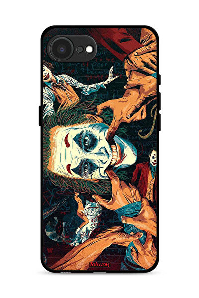Tolwak غطاء حماية لجهاز Apple iPhone 16e برسومات الجوكر