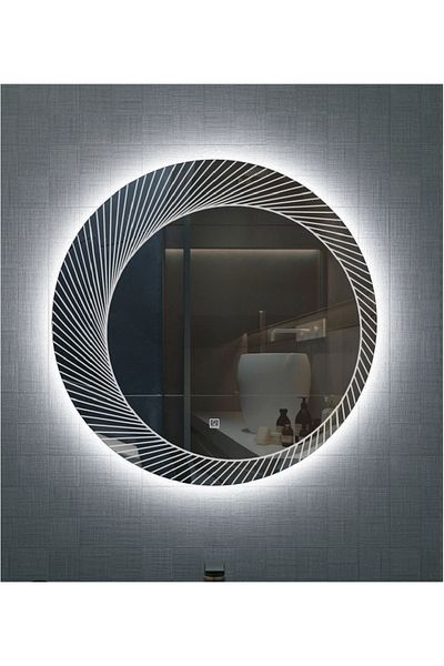 Trendy's TRENDY'S bathroom mirror, circular, with touch sensor and LED – 700 mm, OG47