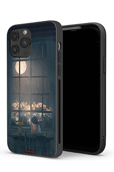 Tolwak غطاء حماية لجهاز Apple iPhone 13 Pro مع صورة القمر