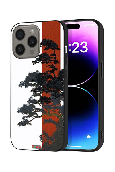 Tolwak غطاء حماية لجهاز Apple iPhone 15 Pro Max بتصميم شجرة فنية
