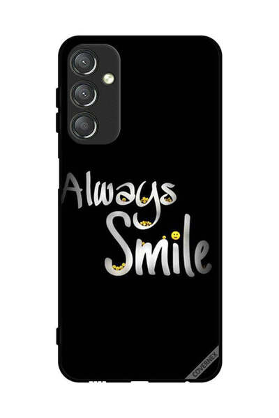 Covernex غطاء حماية لهاتف سامسونج جالاكسي A24 4G - ابتسم دائمًا