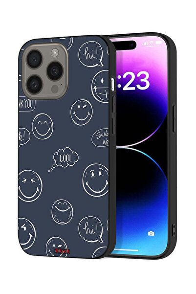Tolwak غطاء حماية لجهاز Apple iPhone 15 Pro Max - وجوه رائعة - علامات