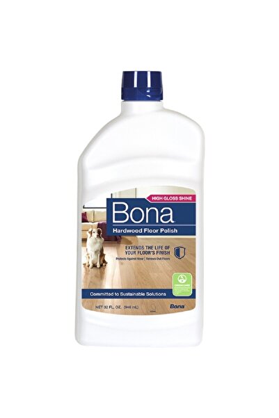 BONA ملمع أرضيات الخشب الصلب عالي اللمعان 32 أونصة سائلة