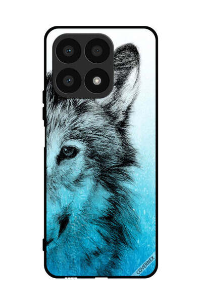 Covernex غطاء حماية لهاتف Honor X8a - نصف وجه ذئب