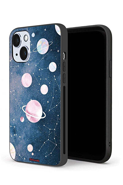 Tolwak غطاء حماية لجهاز Apple iPhone 14 برسومات فنية فضائية