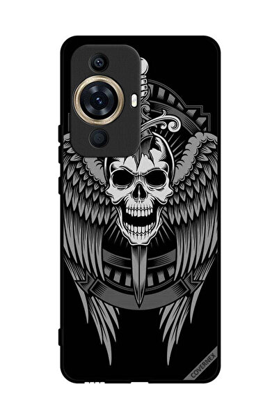 Covernex غطاء حماية لهاتف هواوي نوفا 11 ألترا - جمجمة بأجنحة نسر