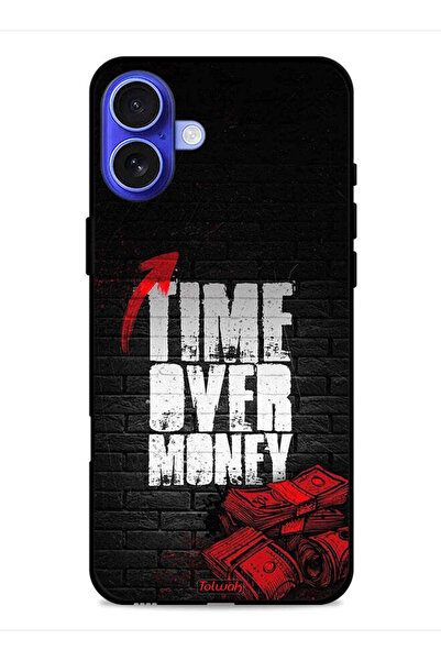Tolwak غطاء حماية لجهاز Apple iPhone 16 - الوقت على المال