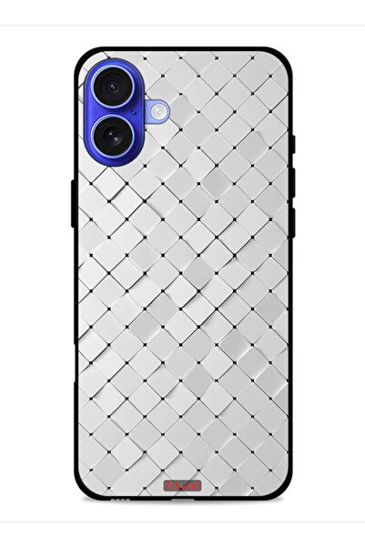 Tolwak غطاء حماية لجهاز Apple iPhone 16 Plus بتصميم بلاط الملمس