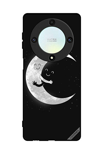 Covernex غطاء حماية لهاتف Honor X9a - عناق القمر والسماء المظلمة