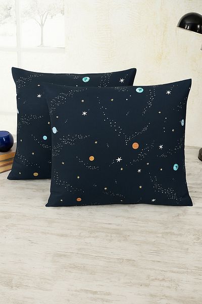 LaLiva Παιδική Μαξιλαροθήκη - Διαστάσεις 50x70 cm - 2 τεμάχια - Navy Blue