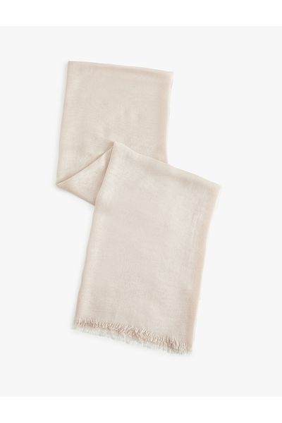 Koton Modal Thin Tassel Long Shawl