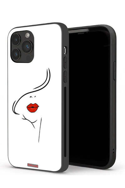 Tolwak جراب حماية لجهاز Apple iPhone 13 Pro Max برسومات وجه فتاة