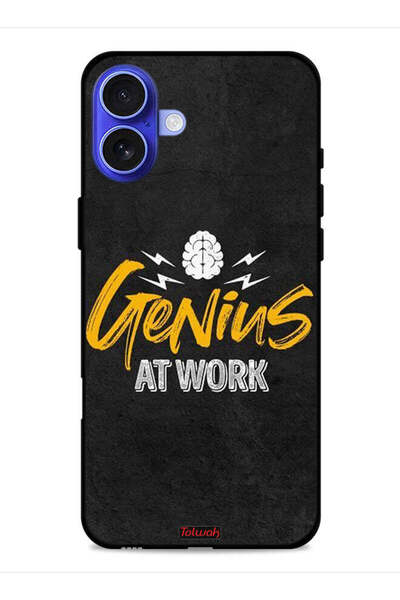 Tolwak غطاء حماية لجهاز Apple iPhone 16 Plus من Genius At Work