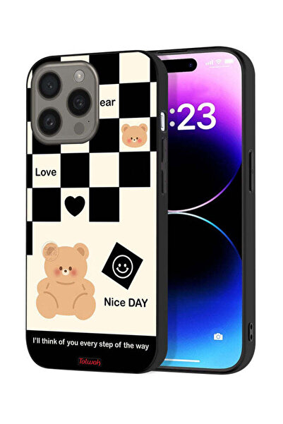 Tolwak غطاء حماية لجهاز Apple iPhone 15 Pro، سأفكر فيك في كل خطوة على الطريق