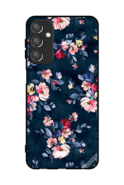 Covernex غطاء حماية لهاتف سامسونج جالاكسي A24 4G مزين برسومات زهور مرسومة يدويًا