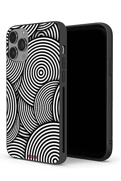 Tolwak جراب حماية لجهاز Apple iPhone 14 Pro بنمط دوائر وهمية