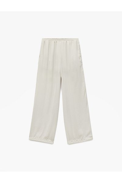 Koton Oversize Pocket Detailed Elastic Waist Trousers