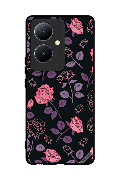 Covernex غطاء حماية لهاتف Vivo Y78+ 5G بلون الورود القوطية الباستيل