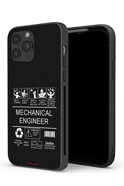 Tolwak جراب حماية لجهاز Apple iPhone 13 Pro - ملصق مهندس ميكانيكي