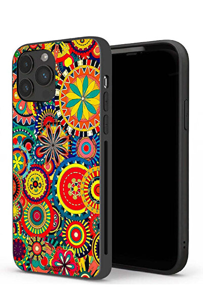 Tolwak جراب حماية لجهاز Apple iPhone 13 Pro Max بنمط ماندالا ملون