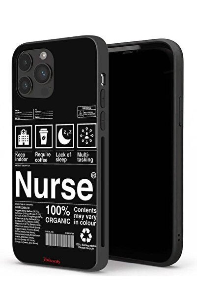 Tolwak جراب حماية لجهاز Apple iPhone 13 Pro Max ملصق ممرضة