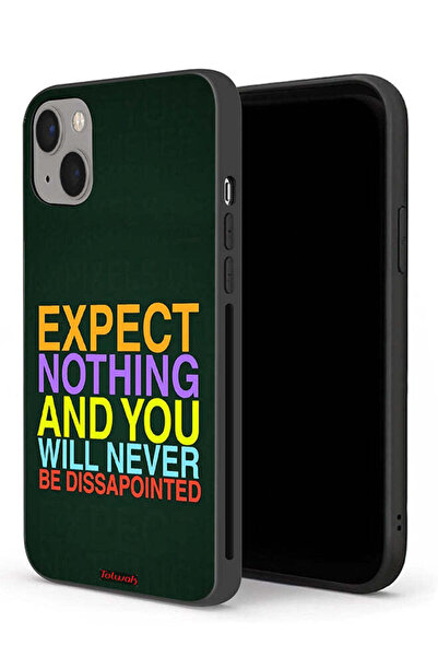 Tolwak جراب حماية لجهاز Apple iPhone 13 mini لا تتوقع شيئًا ولن تشعر بخيبة ال...