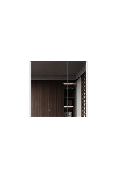 Trendy's TRENDY'S cabinet, with modern bathroom mirror, with touch sensor, LED, two doors and storage spaces
