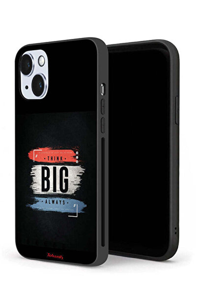 Tolwak جراب حماية لجهاز Apple iPhone 14 - فكر دائمًا بشكل كبير