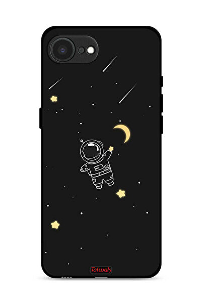 Tolwak غطاء حماية لجهاز Apple iPhone 16e بتصميم رائد فضاء