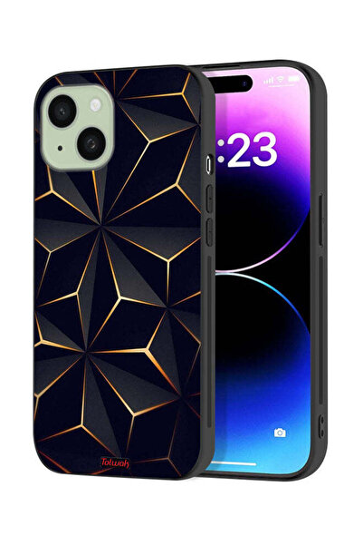 Tolwak غطاء حماية بنمط لهاتف Apple iPhone 15 Plus
