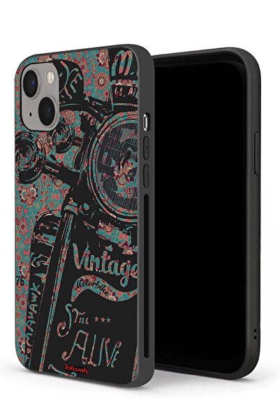 Tolwak جراب حماية لجهاز Apple iPhone 13 mini بتصميم دراجة نارية كلاسيكية