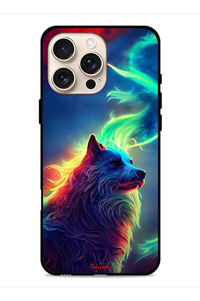 Tolwak غطاء حماية لجهاز ابل ايفون 16 برو ماكس - ذئب