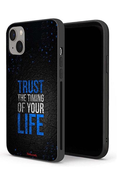 Tolwak Apple iPhone 13 mini Protective Case Trust The Timing Of Your Life