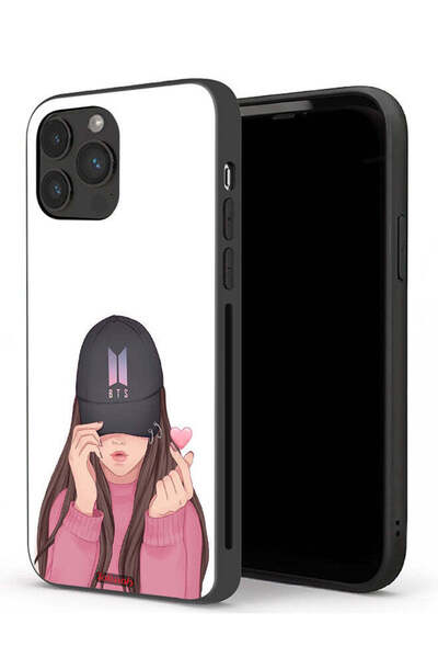 Tolwak جراب حماية لجهاز Apple iPhone 13 Pro - فتاة تلتقط صورة