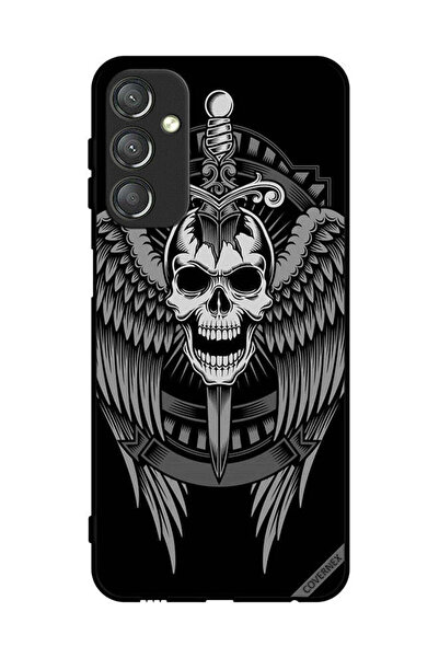 Covernex غطاء حماية لهاتف سامسونج جالاكسي A24 4G جمجمة بأجنحة نسر