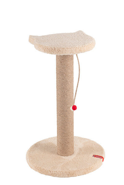 PUGALO Stepli Kedi Yüzlü Platform Tırmalama Tahtası