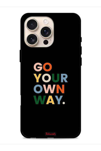 Tolwak غطاء حماية لجهاز Apple iPhone 16 Pro - انطلق على طريقتك الخاصة